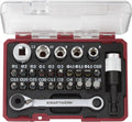 bit box mit mini ratschenschlüssel 1/4" s2 , 27 tlg.